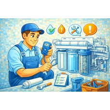 Техническое обслуживание фильтра для воды